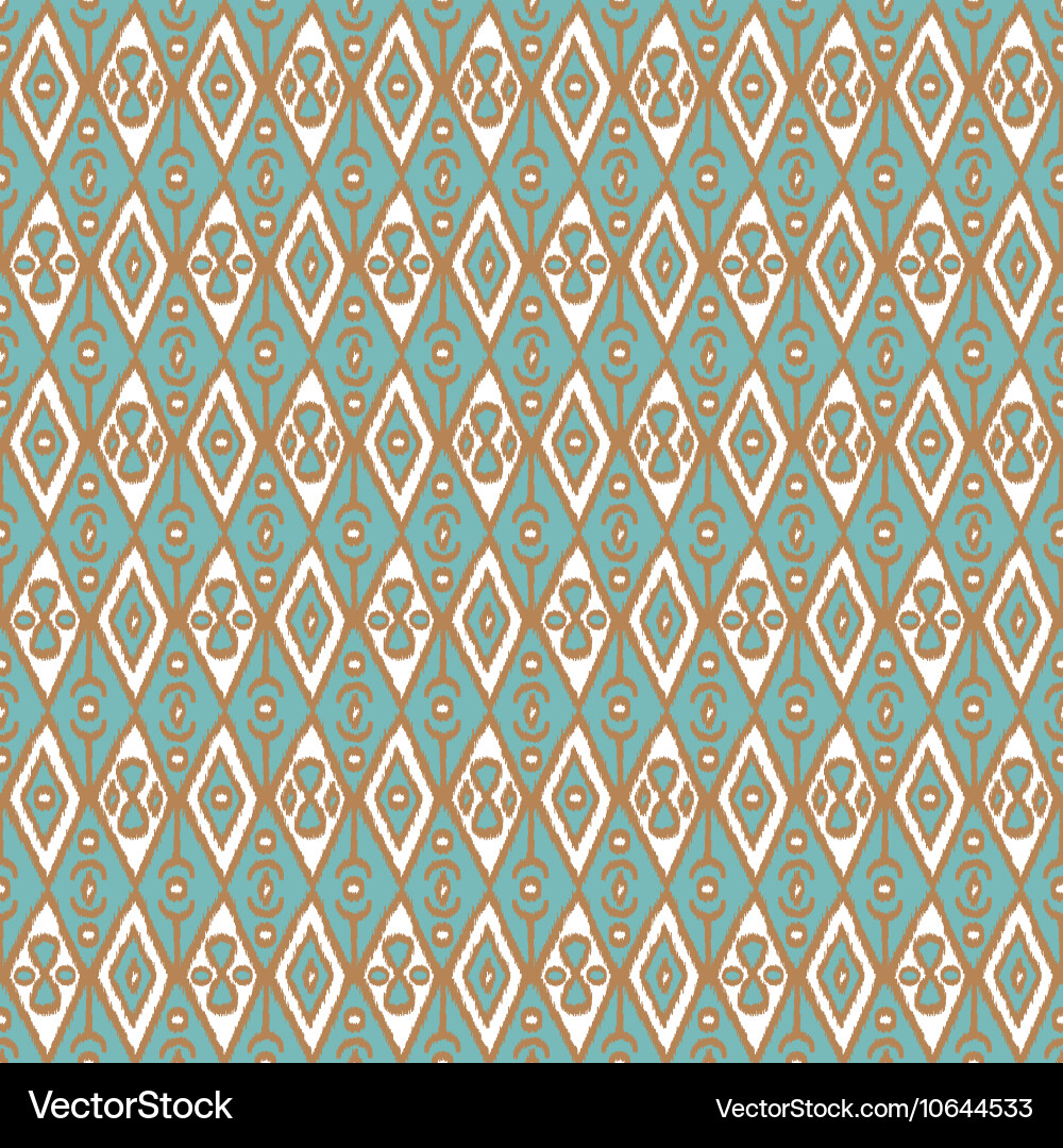 Ethnic hand drawn seamless pattern Royalty Free Vector Image