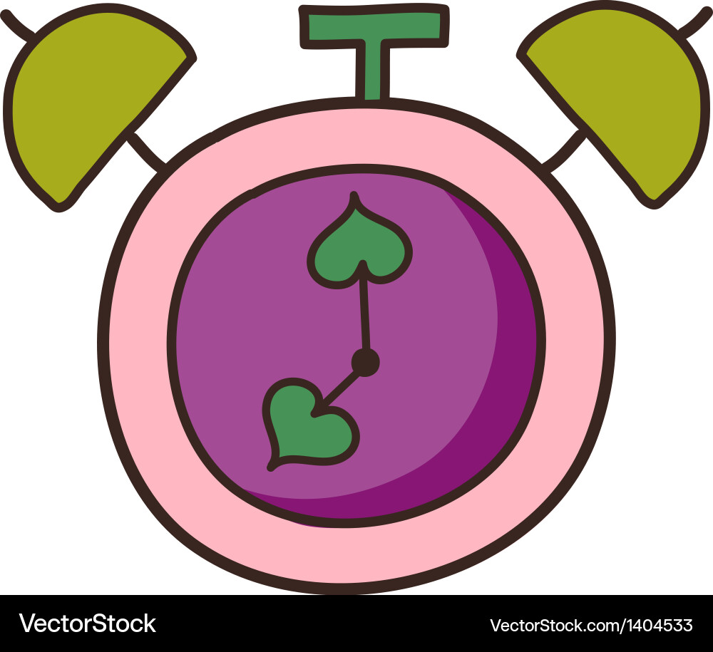 Icon clock Royalty Free Vector Image - VectorStock