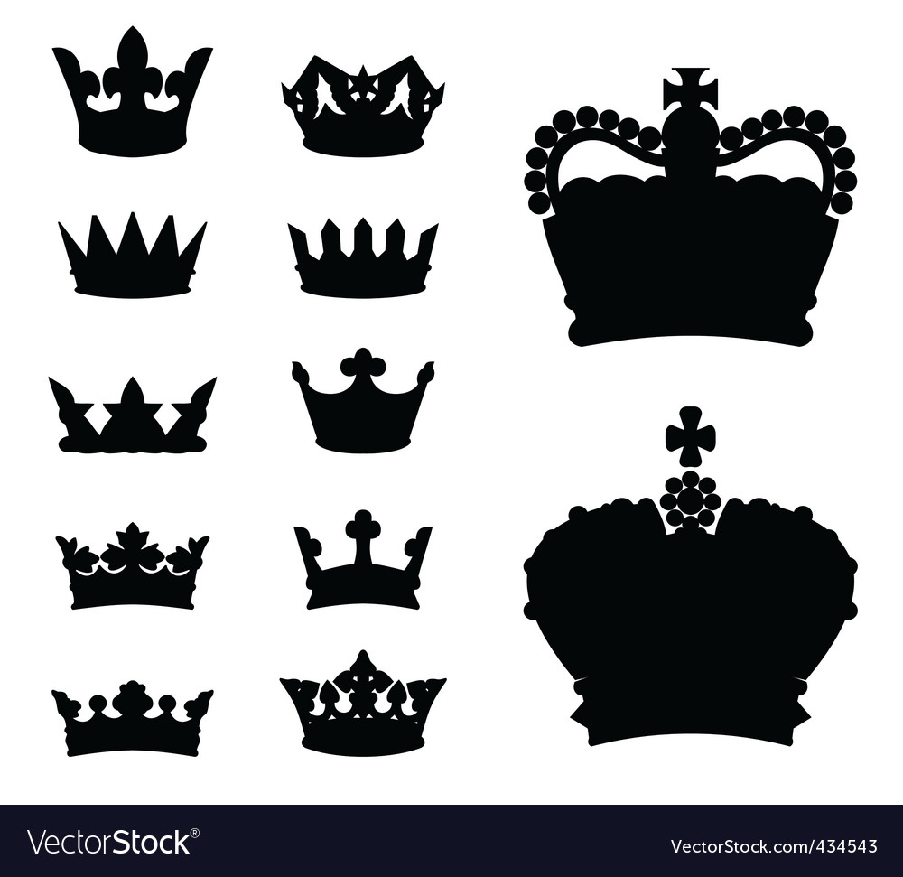 Free Free 297 Clip Art Silhouette Crown Svg SVG PNG EPS DXF File