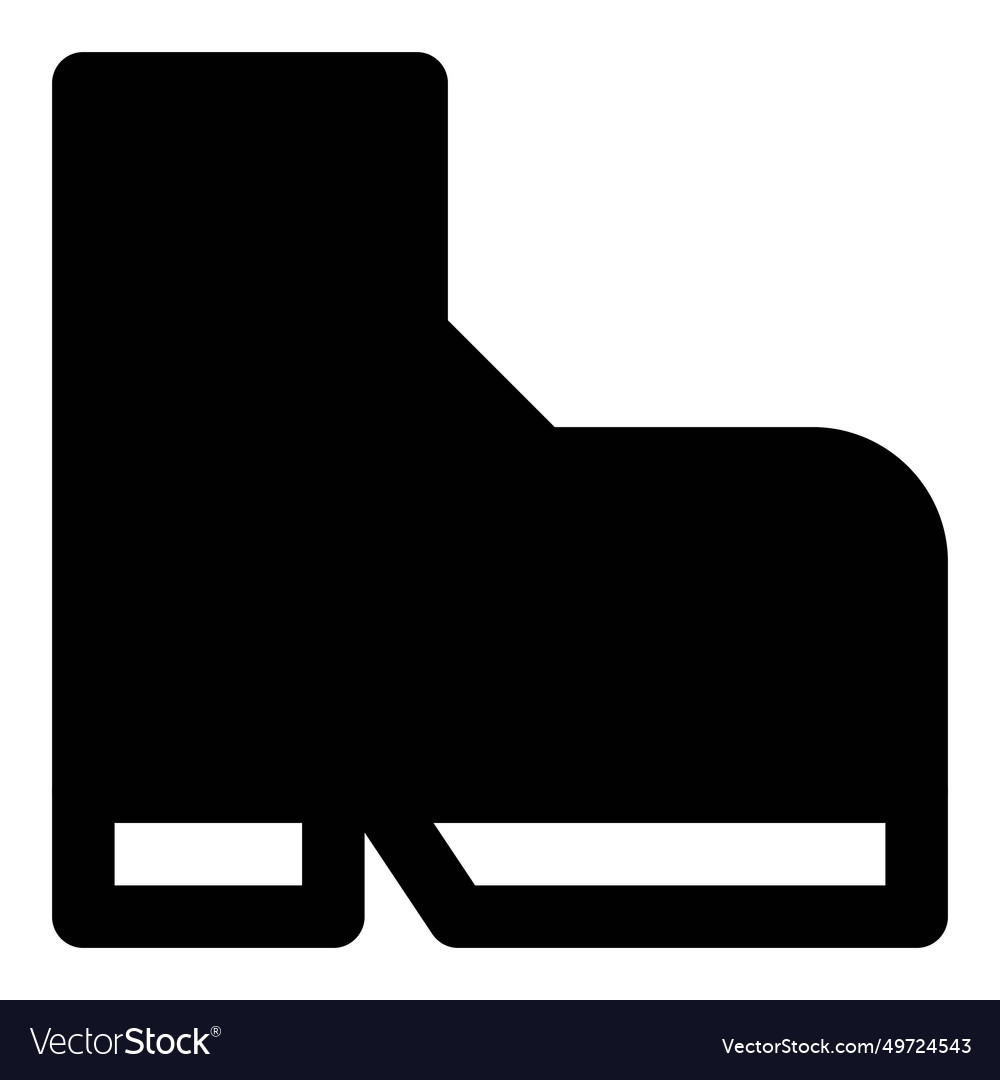 Protective boot for the foot and ankle Royalty Free Vector