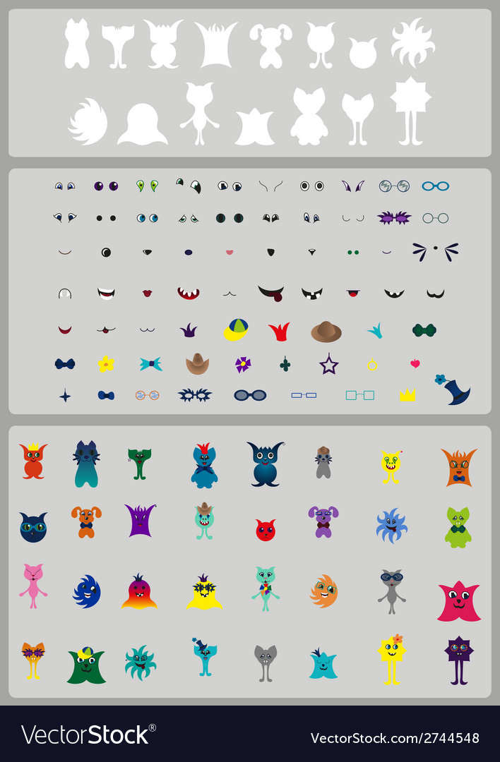 Create character monster creation kit