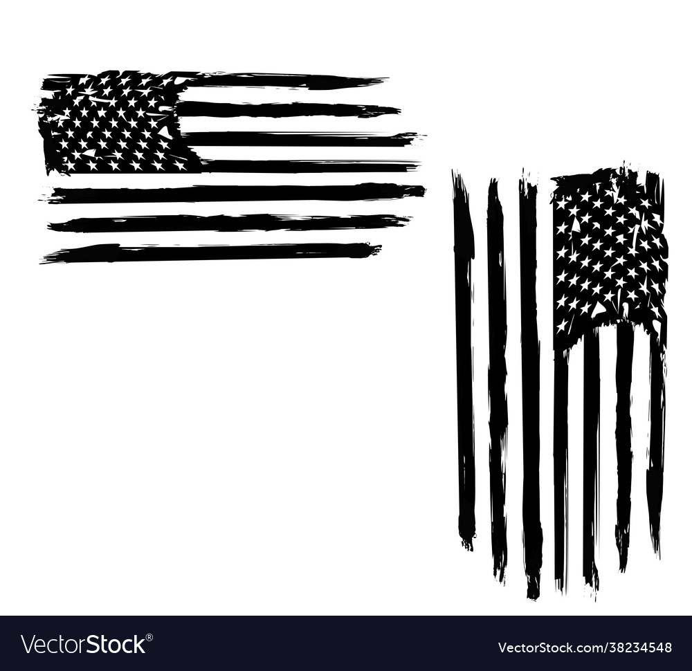 Usa flag distressed american military army