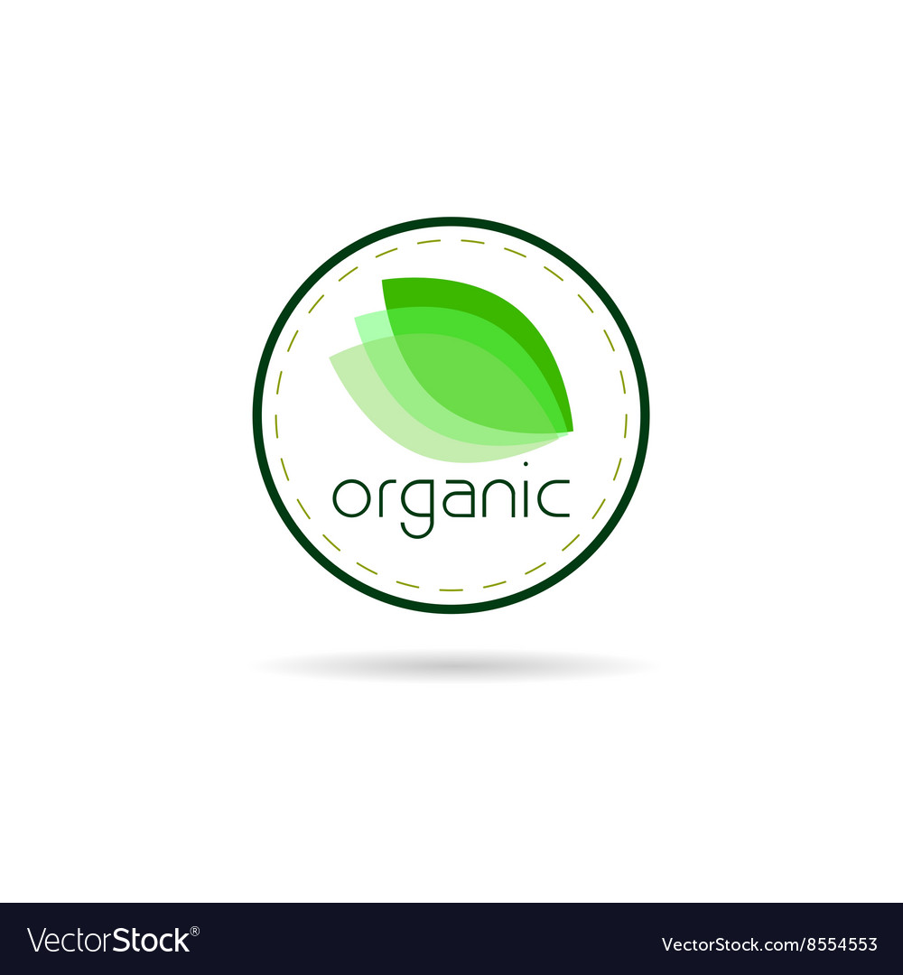 Organic sign Royalty Free Vector Image - VectorStock