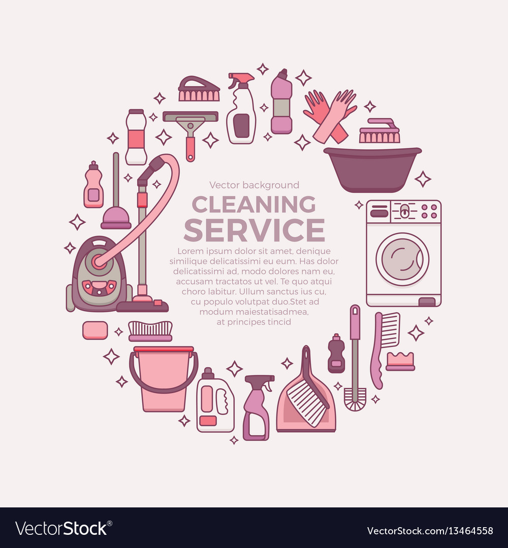 Household cleaning supplies