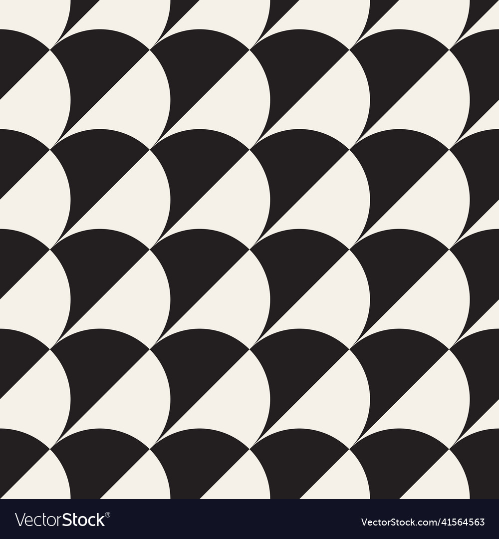 Seamless pattern repeating geometric elements vector image Seamless pattern repeating geometric elements