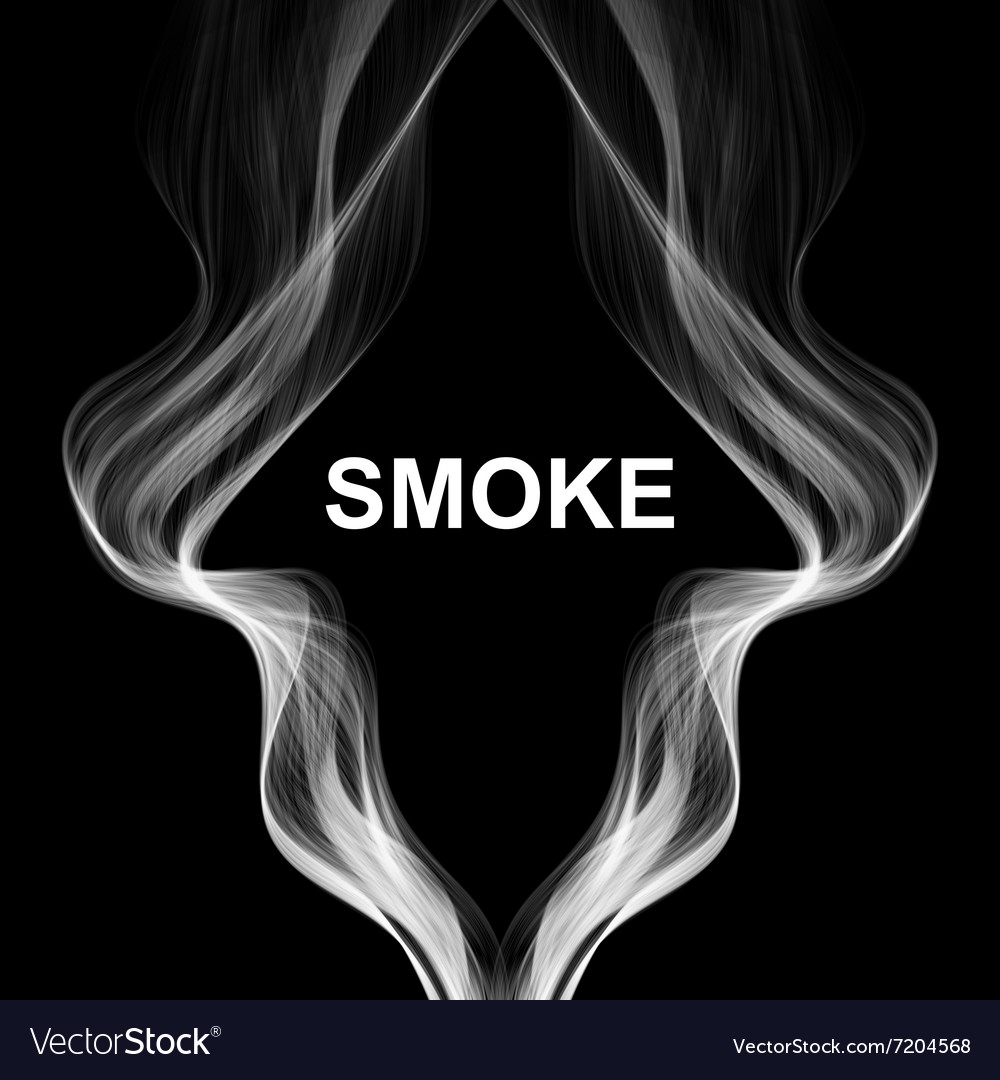 Abstract smoke background Royalty Free Vector Image