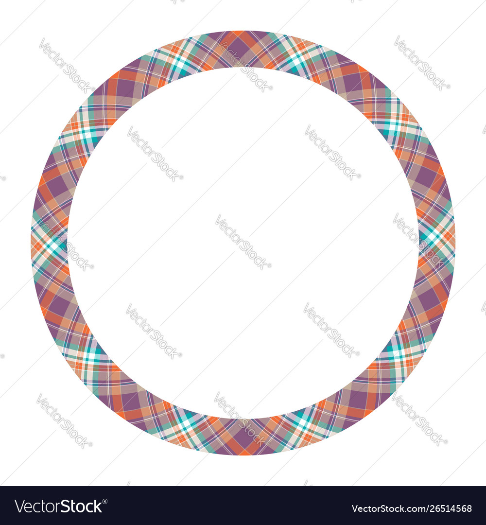 Circle borders and frames round border pattern