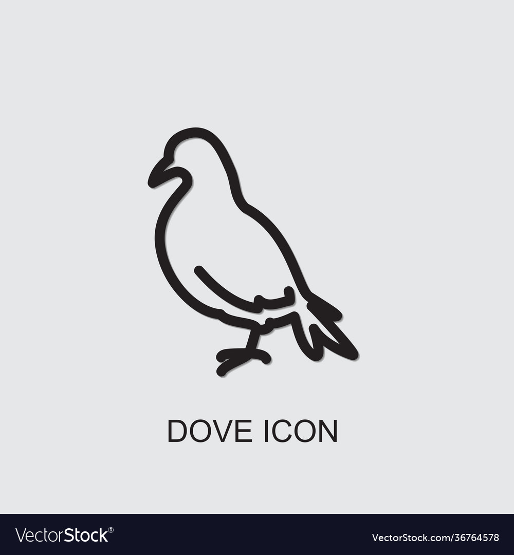 Dove icon