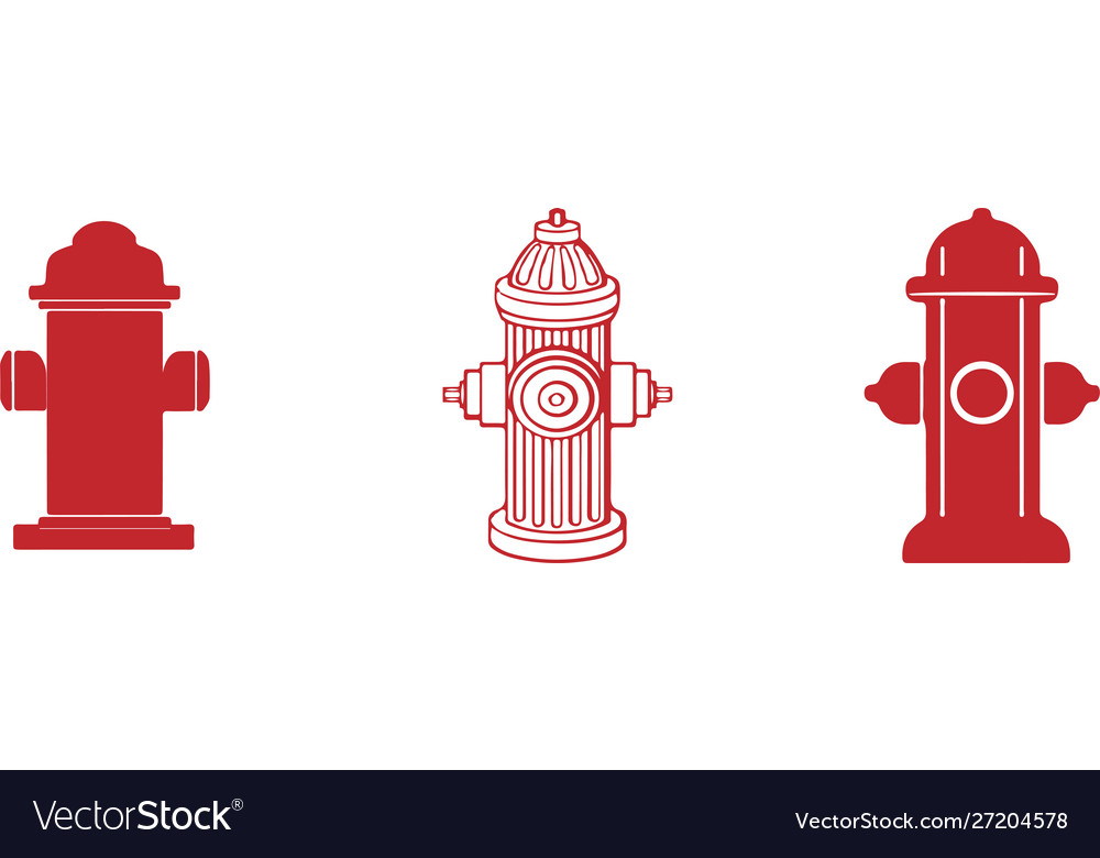 Fire hydrant icon isolated on color background