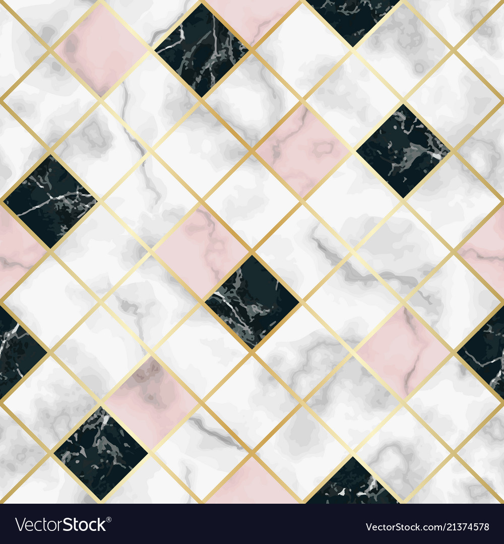 Marble Luxus geometrische nahtlose Muster