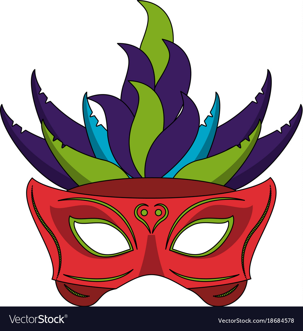 Mardi gras mask