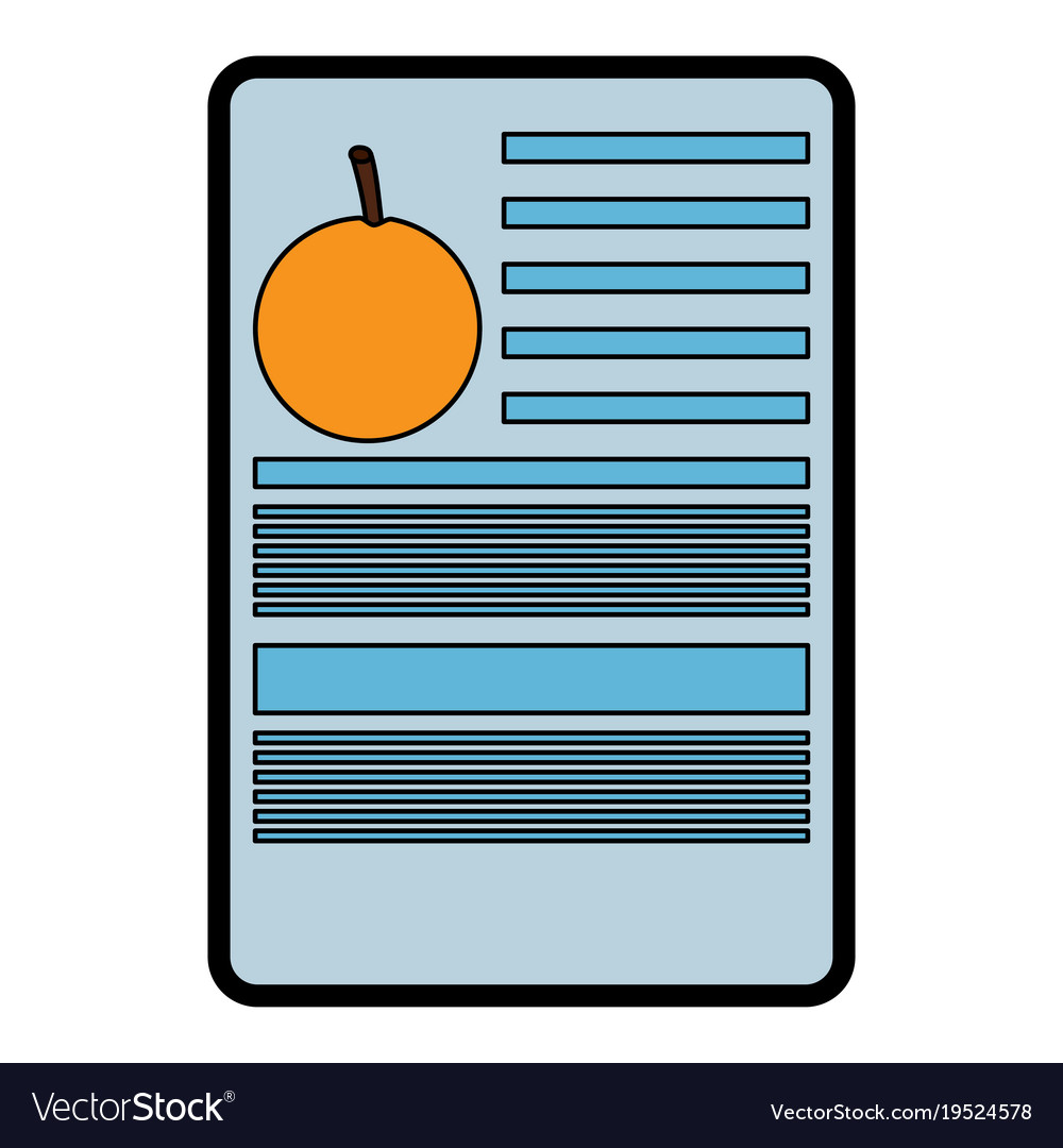 nutrition facts template