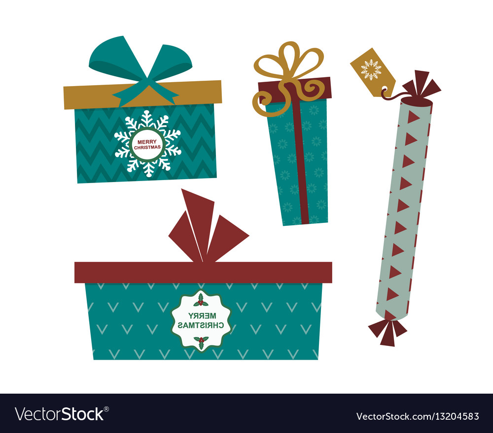 Gift box isolated present