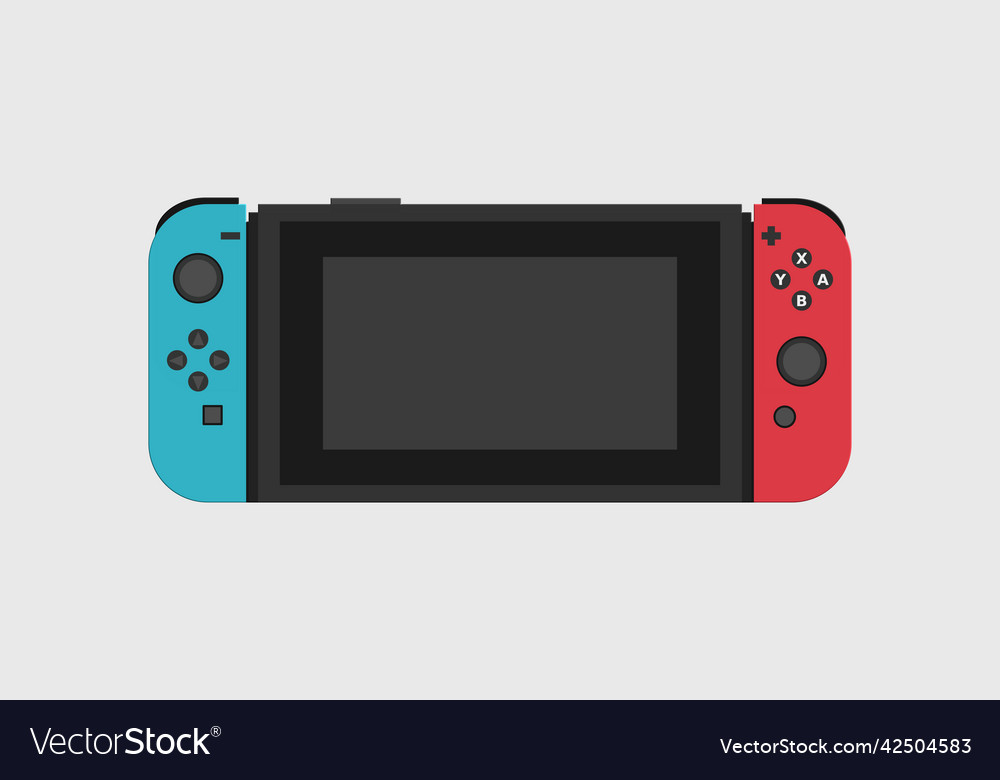 Joystick game controller gamepad video game stick Vector Image