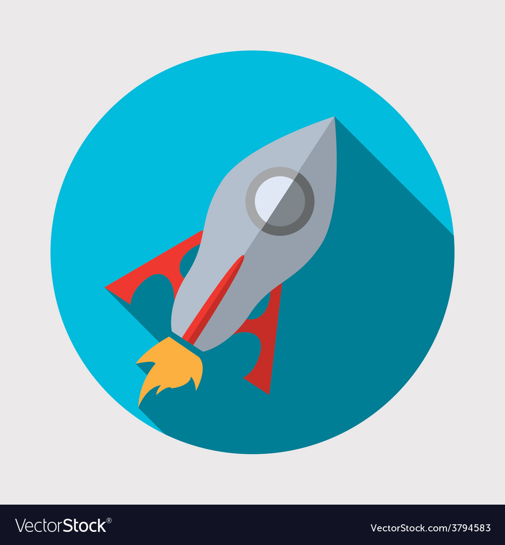 Rocket icon Royalty Free Vector Image - VectorStock