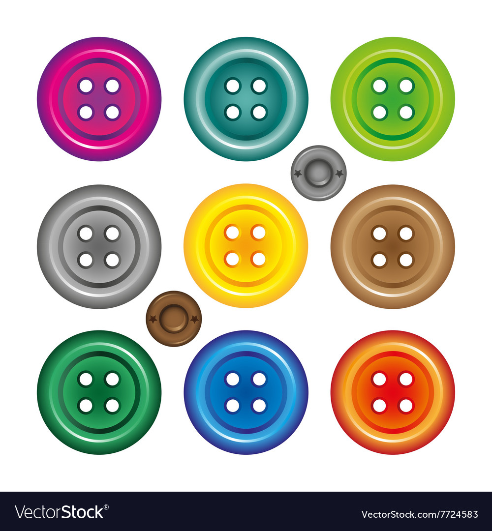 Set of buttons Royalty Free Vector Image - VectorStock