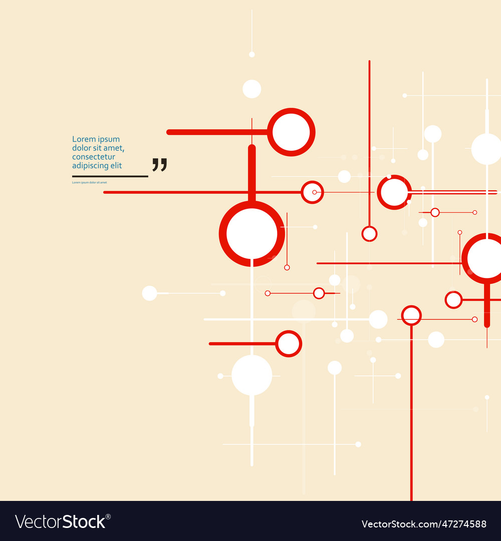 Connect dots and lines abstract background