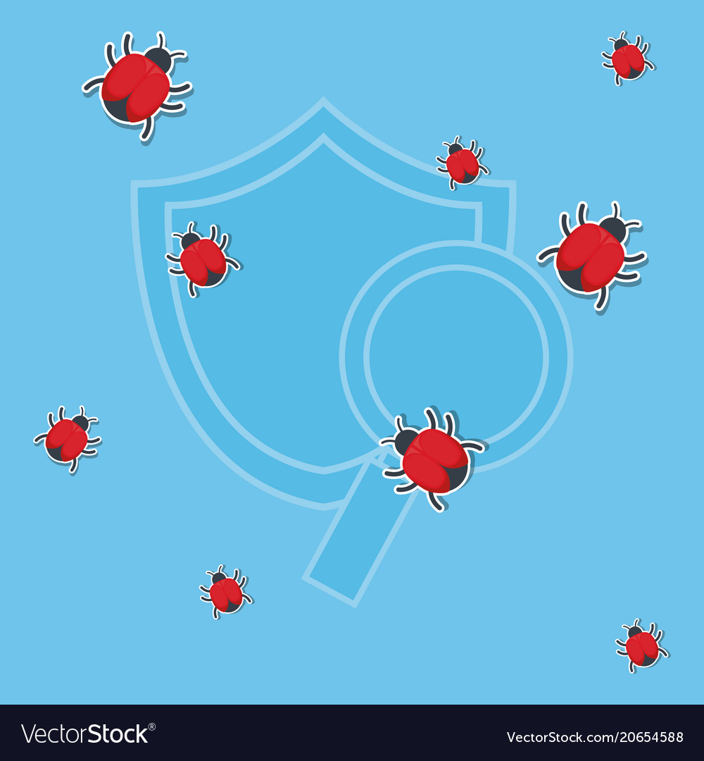 Cyber security design Royalty Free Vector Image