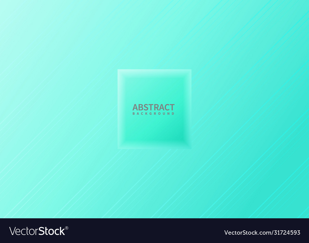 Abstract diagonal lines pattern greenmint vector image Abstract diagonal lines pattern greenmint