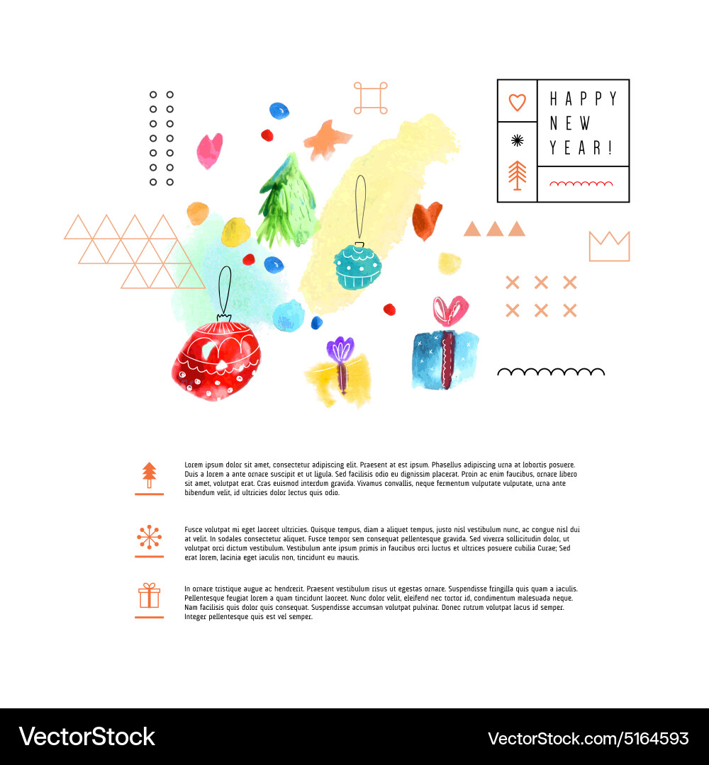 Decorative design elements Royalty Free Vector Image