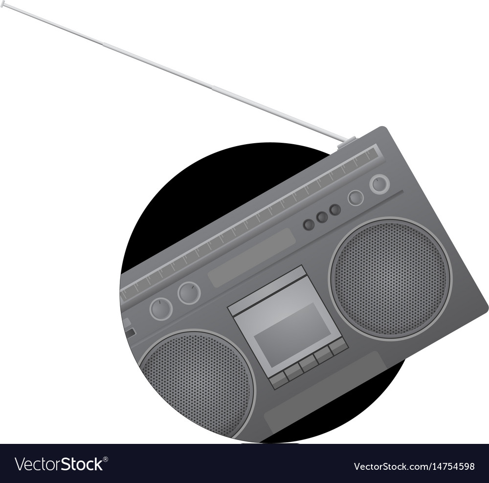 Audio retro icon