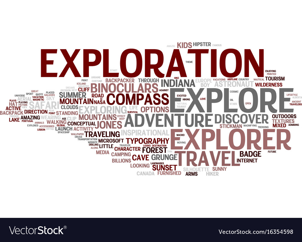 Another Word For Exploration