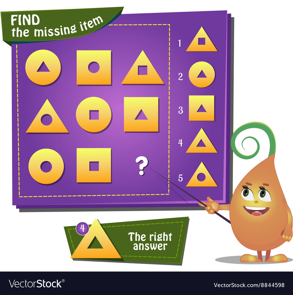 find-the-missing-part-2-royalty-free-vector-image