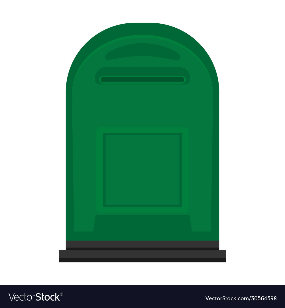 Mailbox iconcartoon icon isolated