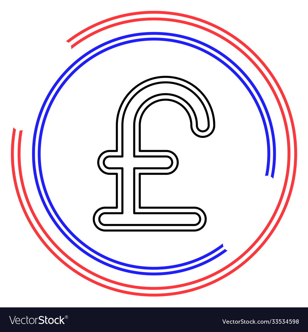 Pound sign icon money