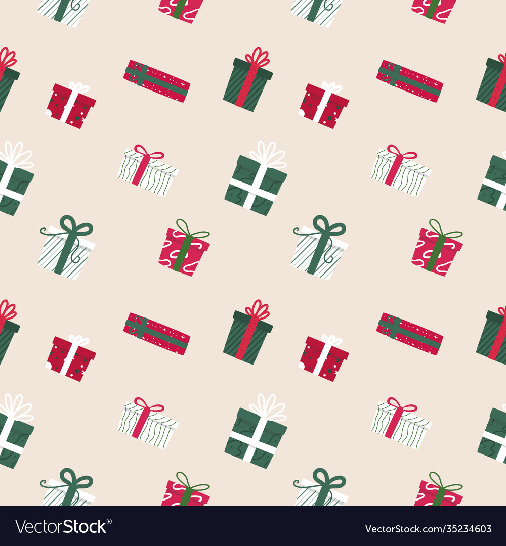 Seamless pattern for christmas holiday