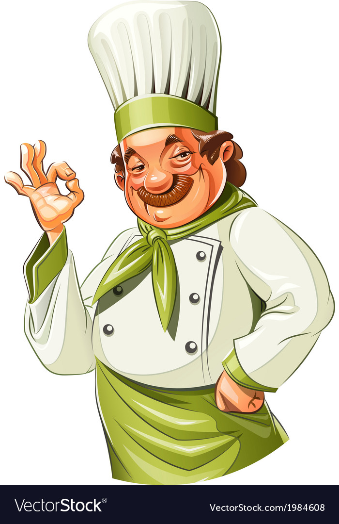 Chef Royalty Free Vector Image Vectorstock