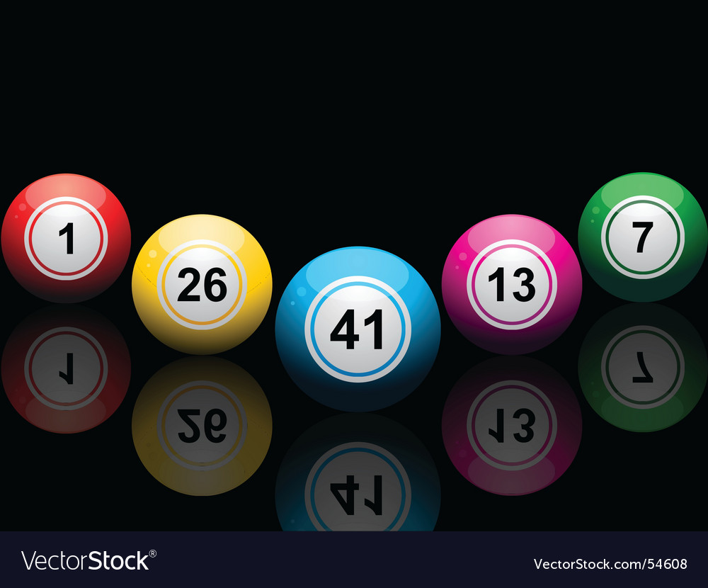 Lottery Balls Royalty Free Vector Image - VectorStock