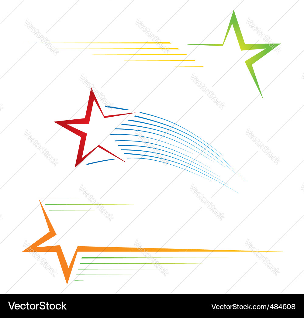 Star icons Royalty Free Vector Image - VectorStock