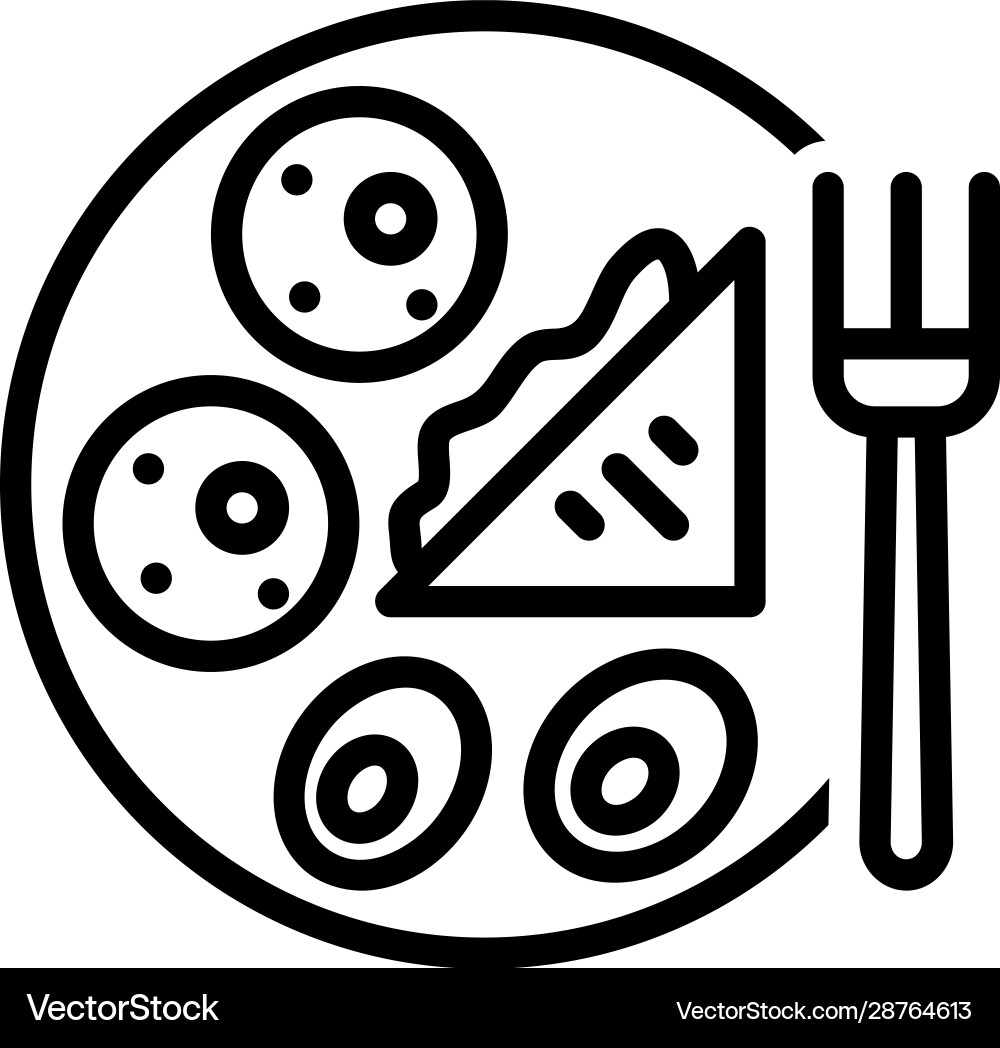 Breakfast Royalty Free Vector Image - VectorStock
