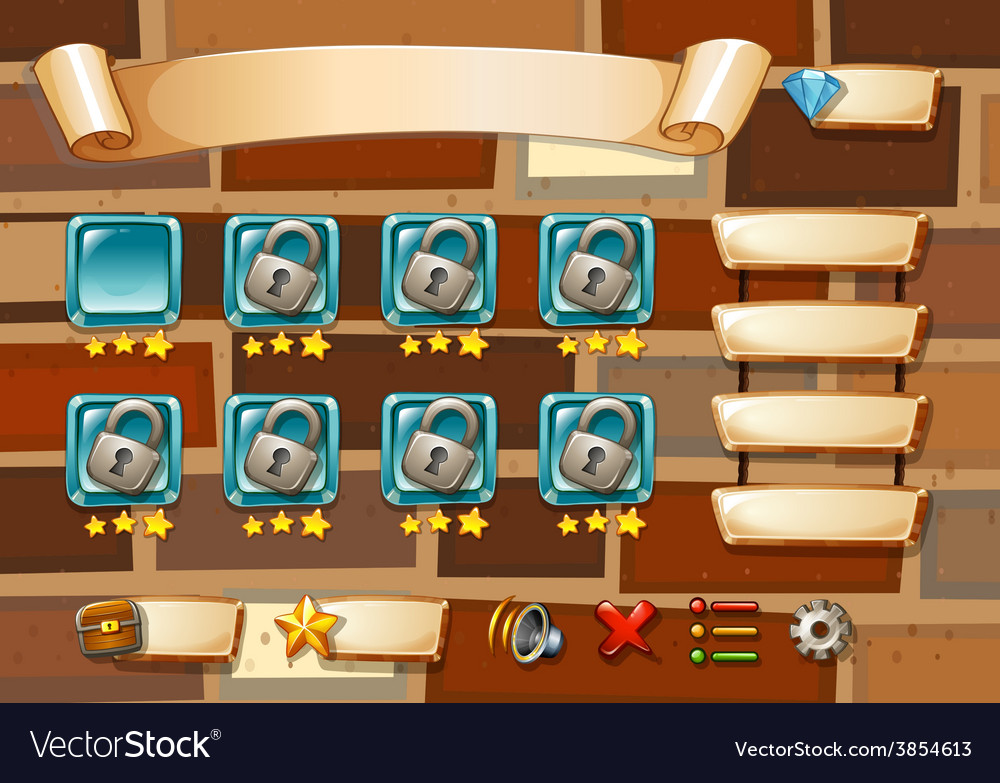 Computer game Royalty Free Vector Image - VectorStock