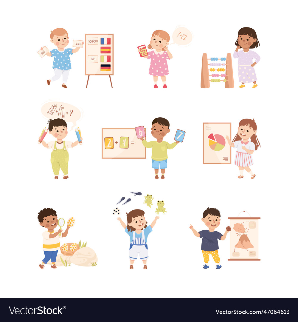 Kids Learning At School