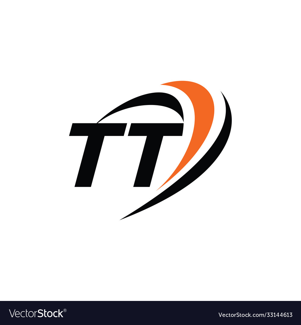 Tt monogram logo Royalty Free Vector Image - VectorStock