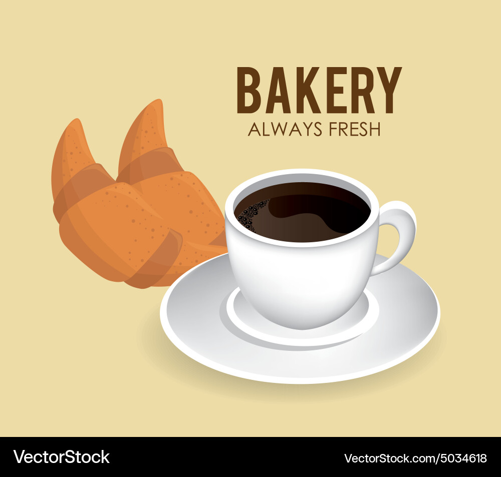 Bakery design Royalty Free Vector Image - VectorStock