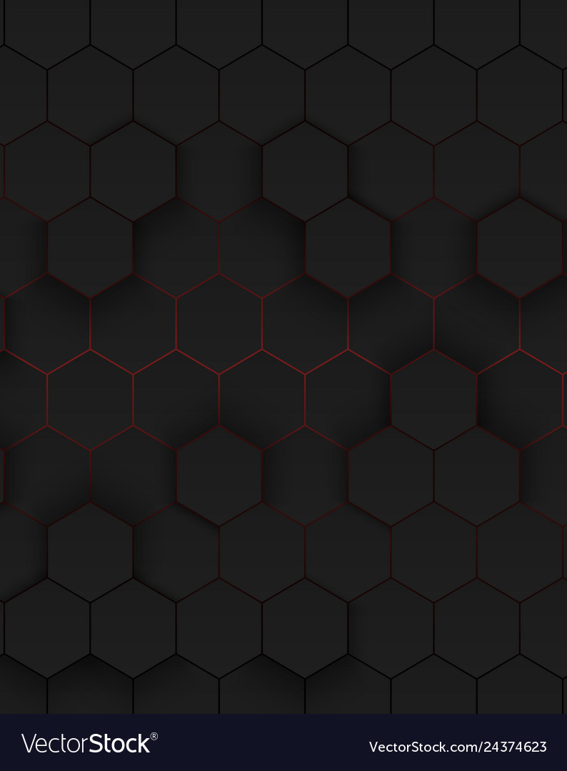 Abstract hexagonal background vector image Abstract hexagonal background