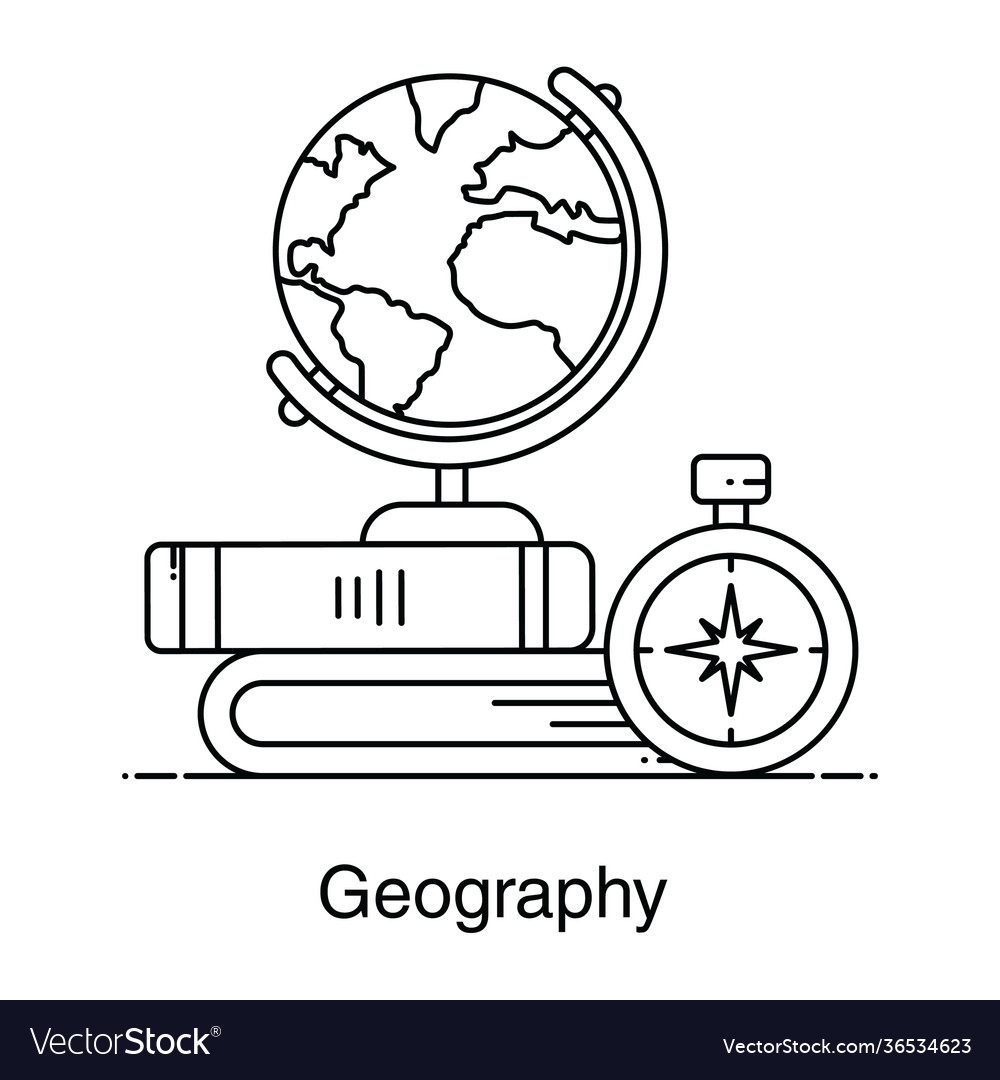 Geography Royalty Free Vector Image - VectorStock