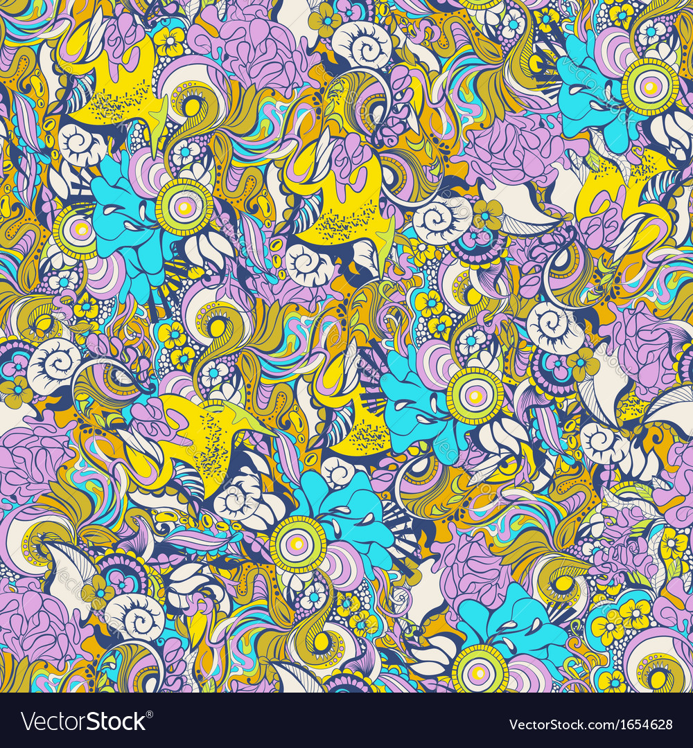 Decoration seamless pattern Royalty Free Vector Image