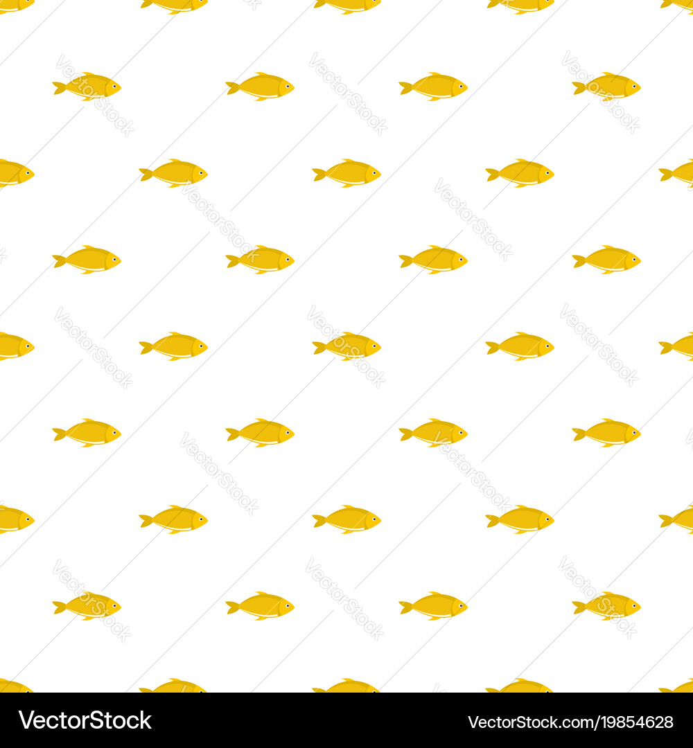 Fish pattern seamless Royalty Free Vector Image