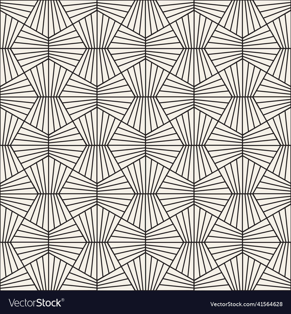 Seamless pattern repeating geometric elements vector image Seamless pattern repeating geometric elements