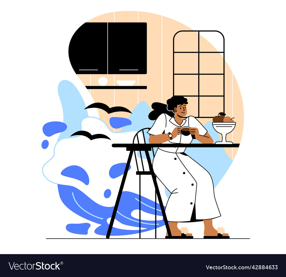 Collection of dreaming people Royalty Free Vector Image