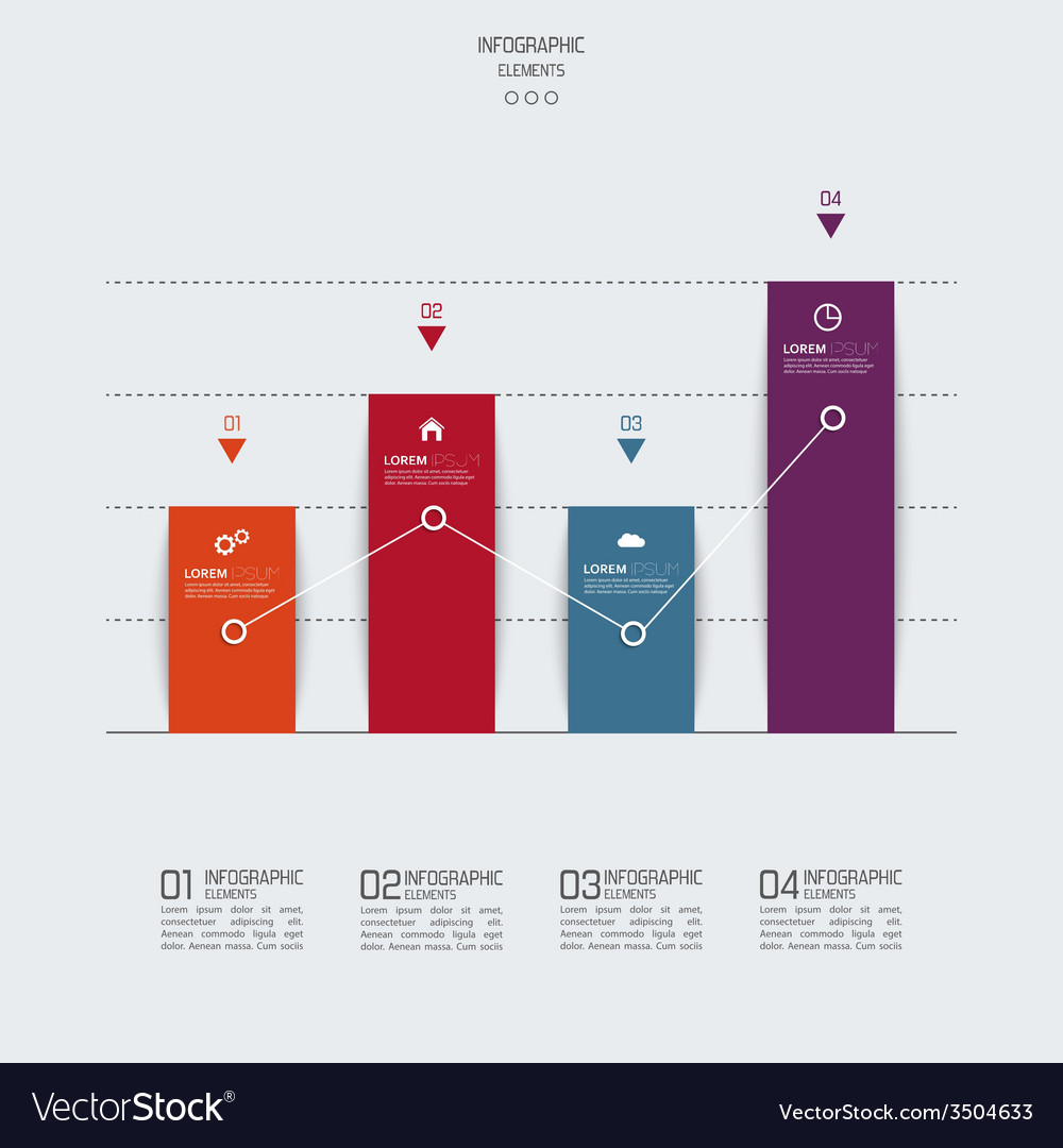 graph paper with indicators and scale growth graphic paper template