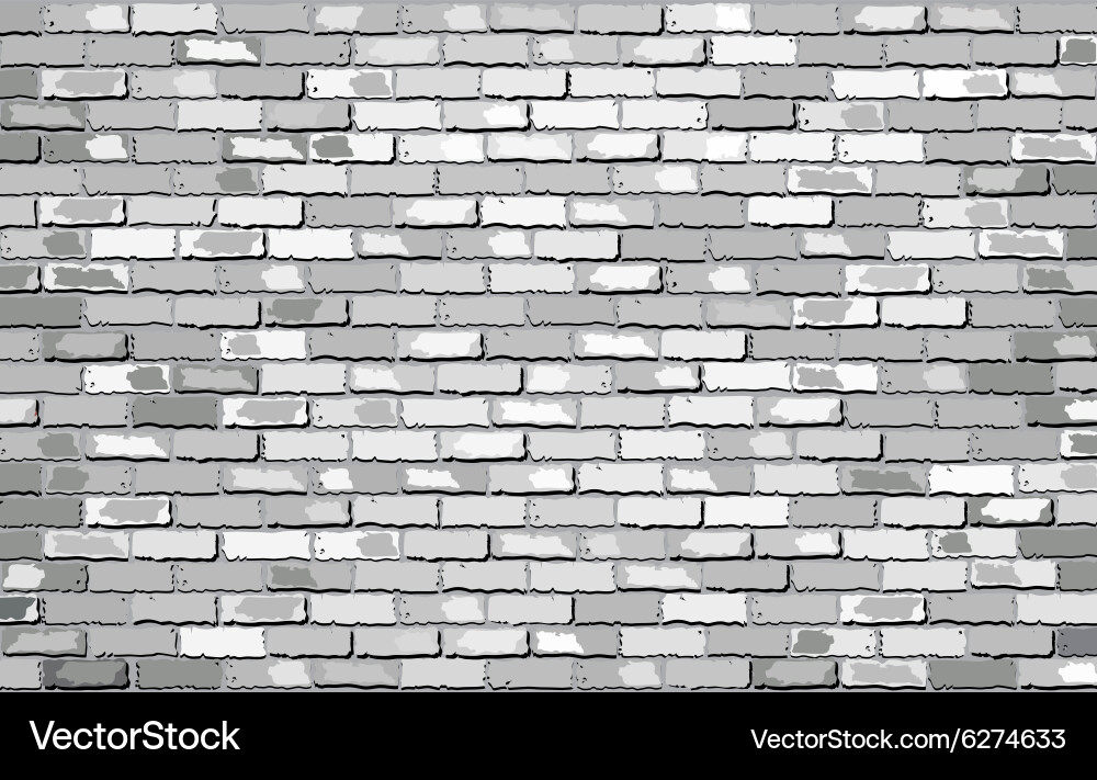 White brick wall Royalty Free Vector Image - VectorStock