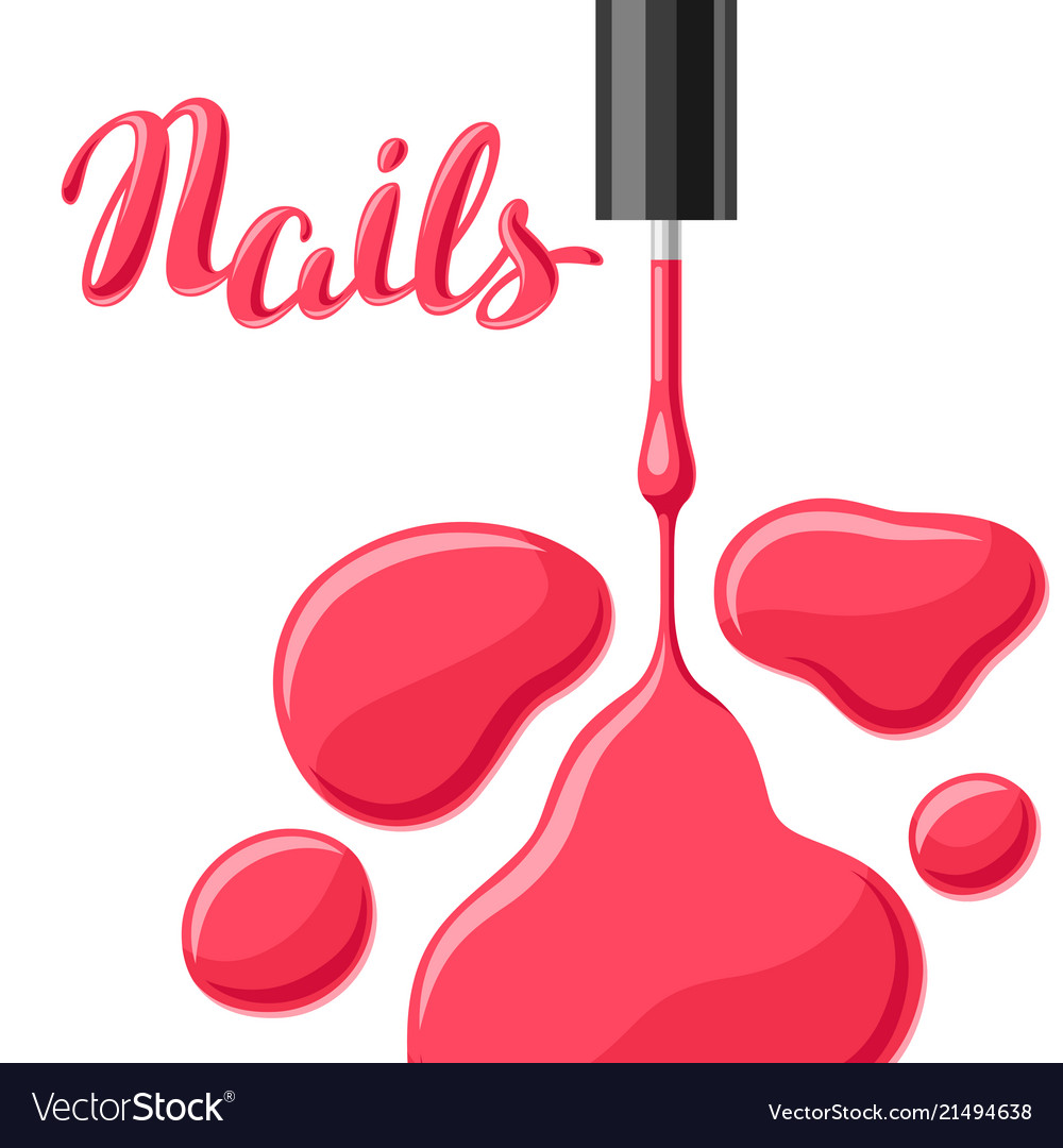 Download Nail Polish Clipart Vector Free - Nail Ftempo