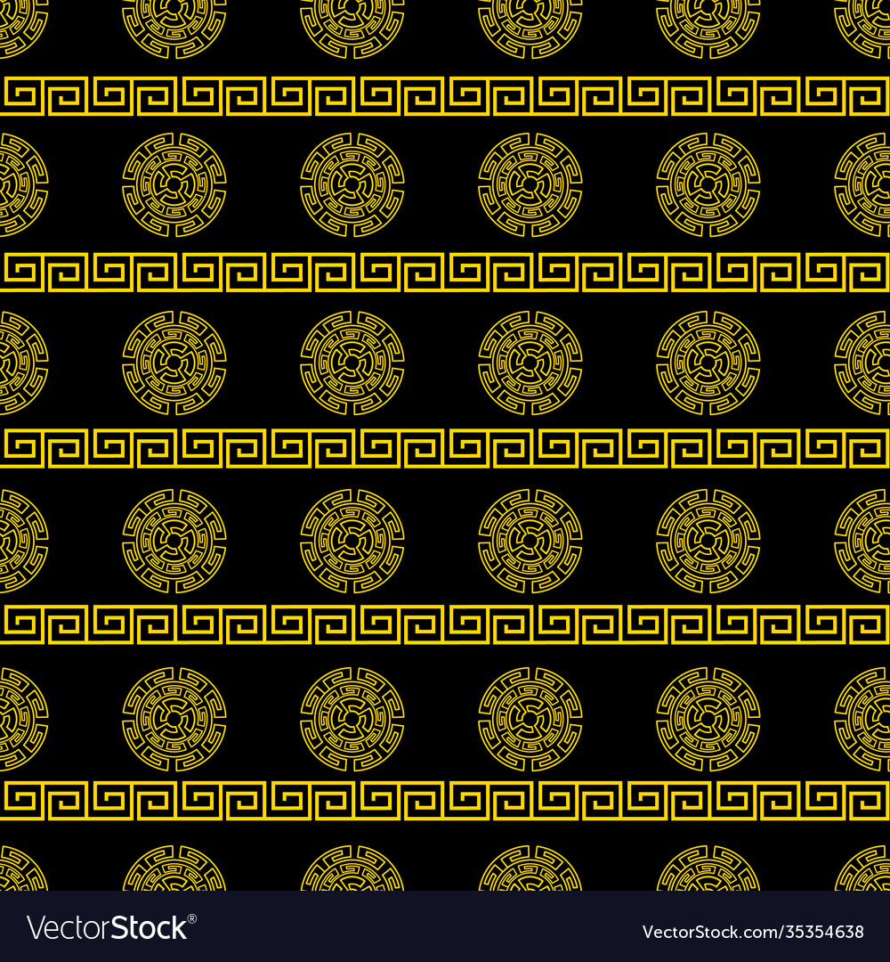 Greek pattern Royalty Free Vector Image - VectorStock