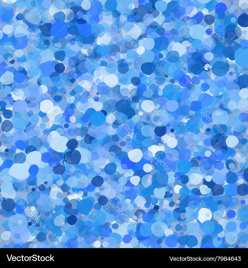 Blue abstract bubbles Royalty Free Vector Image