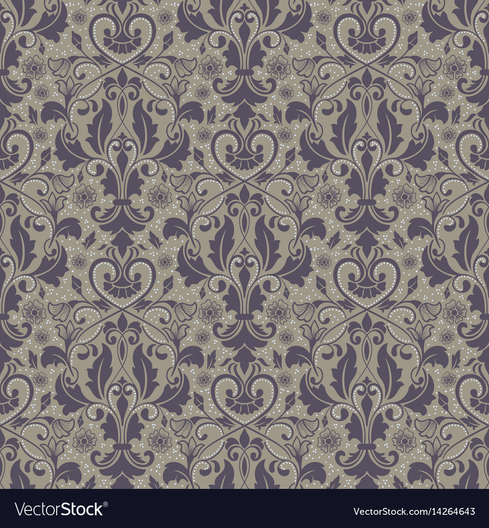 Damask seamless pattern background classical